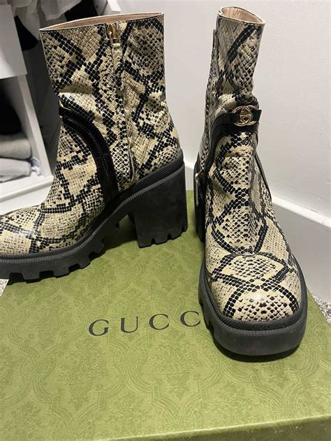 gucci snake shoes blue|Gucci snake boots price.